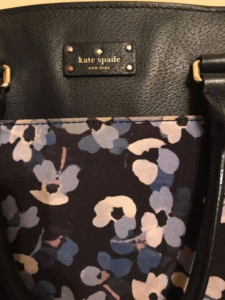 Kate Spade Floral Purse - Image 8