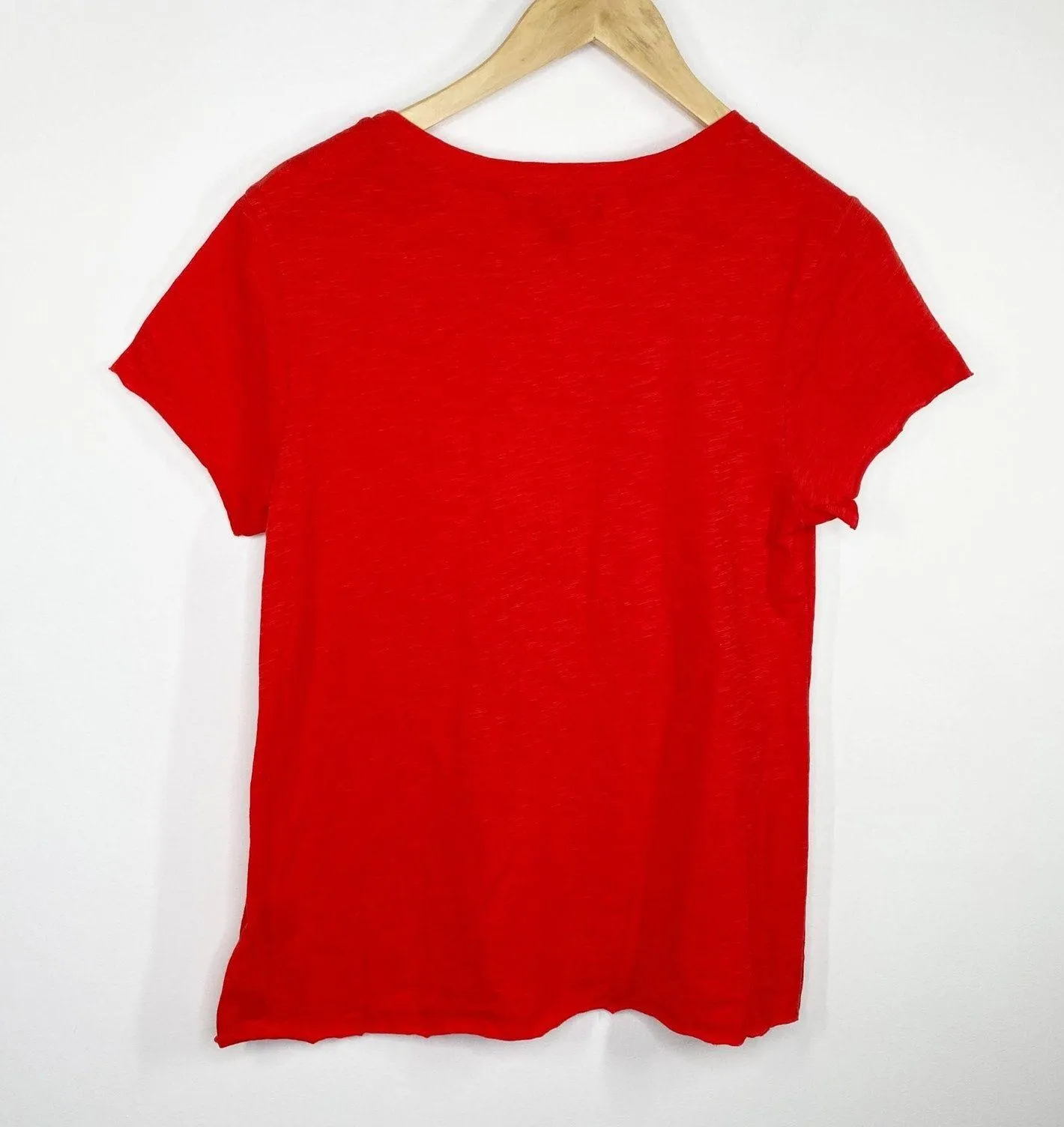 Sanctuary Red Generation Short Sleeve T-Shirt Women's Size Small Petite SP NWOT - Image 2