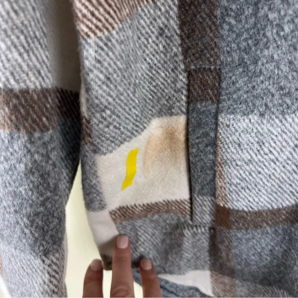 Blank NYC Plaid Shacket Easy Does It - Image 10