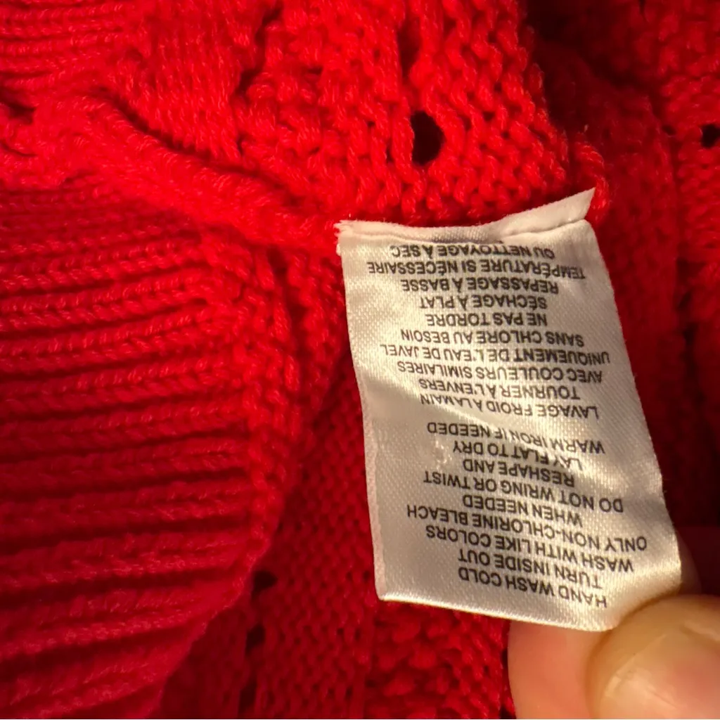 Z Supply Women's Vibrant Red Cardigan - Image 9