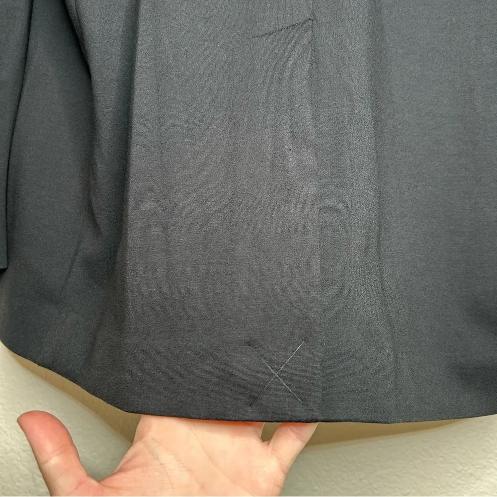 NWT Spanx The Perfect Collarless Blazer Classic Black large - Image 8