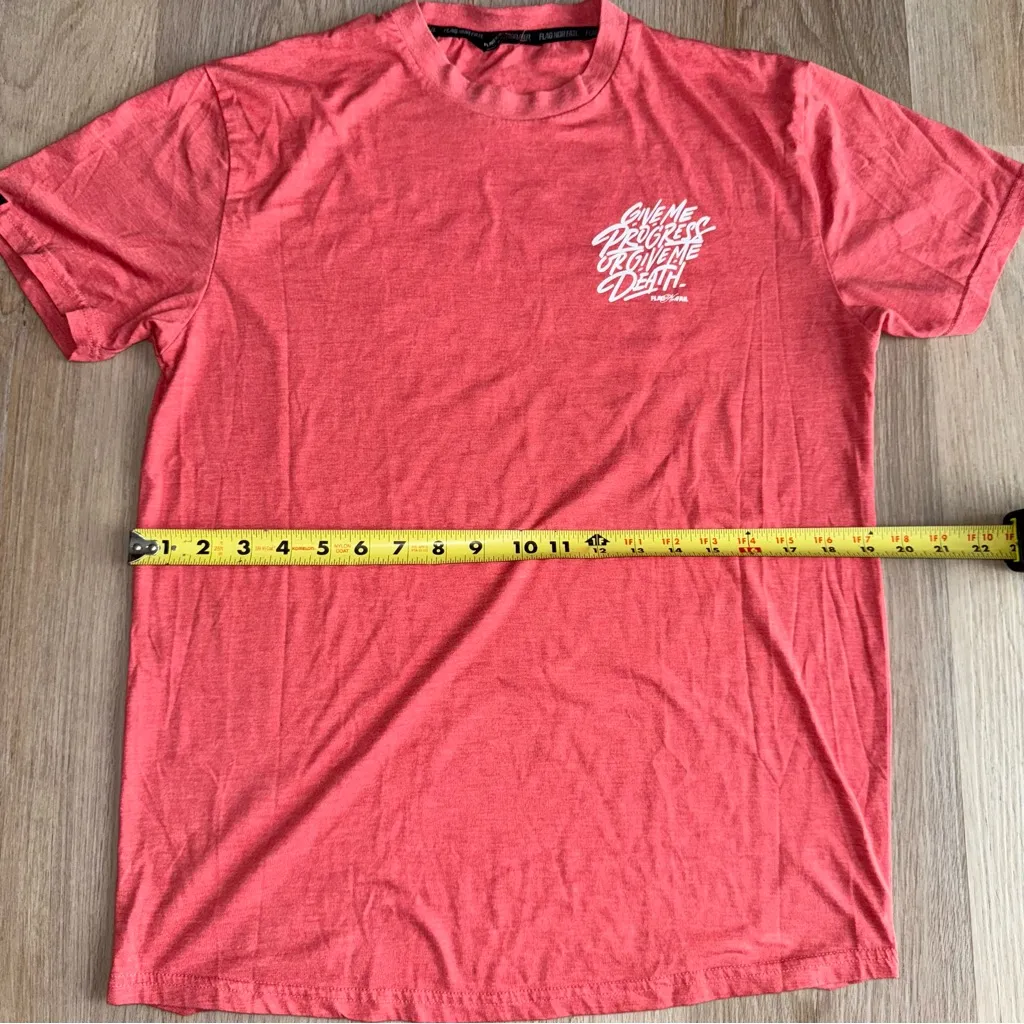 Flag Nor Fail “Give Me Progress or Give Me Death” Pink TShirt - Image 5