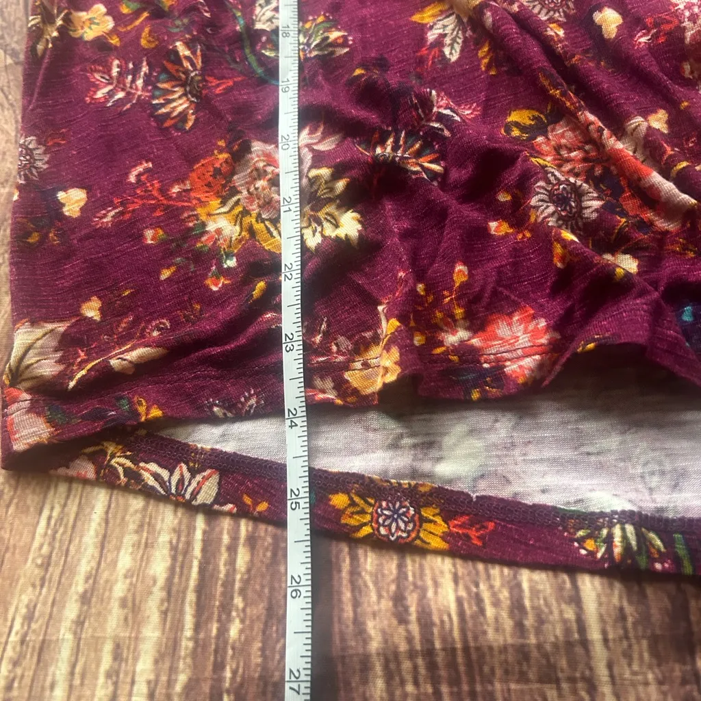 Women’s Farmers Market Button down Blouse Size 2x NWT Red - Image 5