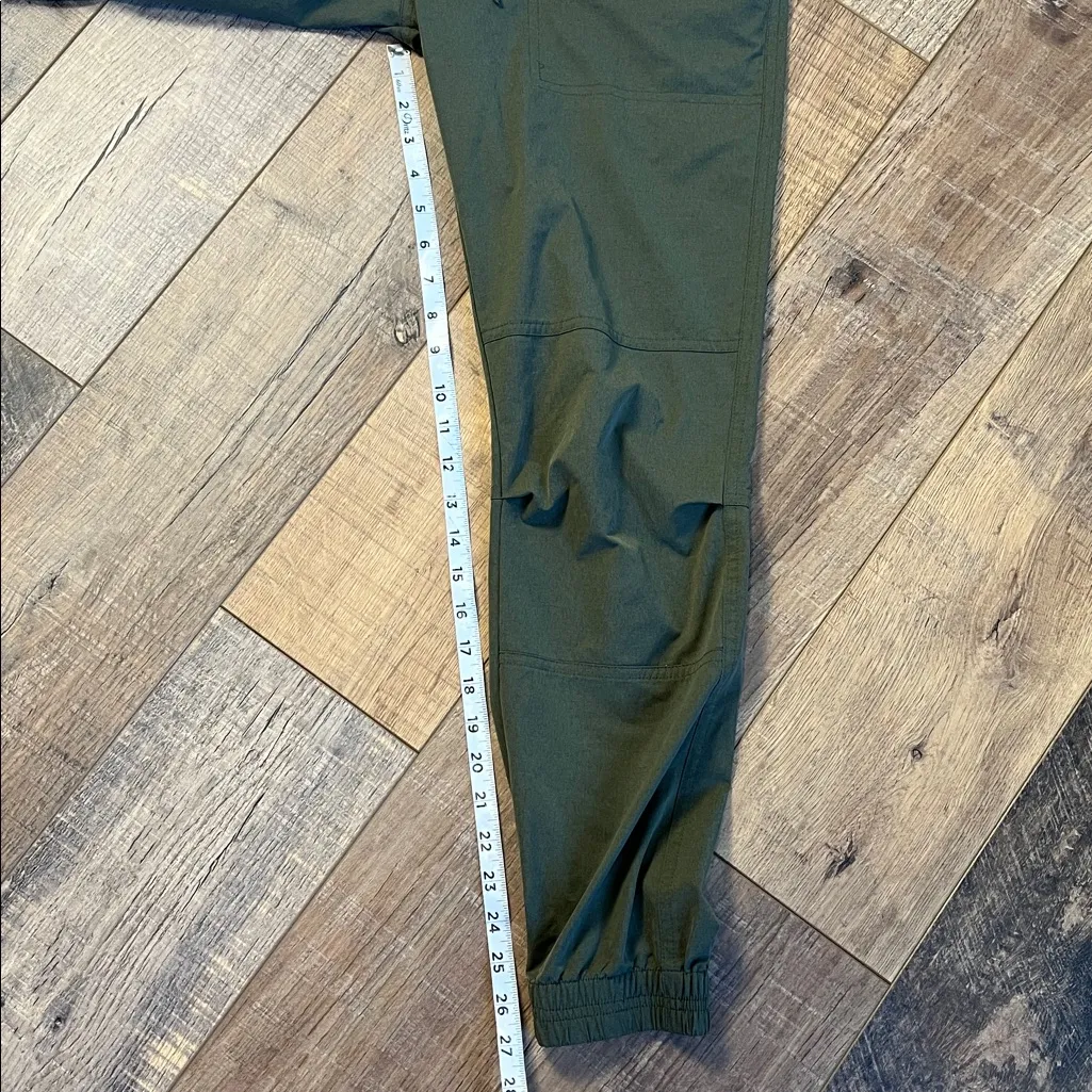 Macpac Olive Green Hiking Jogger Pants Size 10 - Image 12