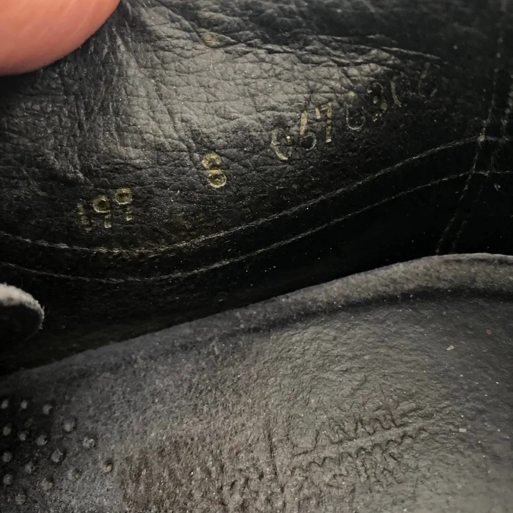 Minnetonka Lace Up Leather Suede Blue Chukka Women’s Moccasins Sz 8 - Image 9