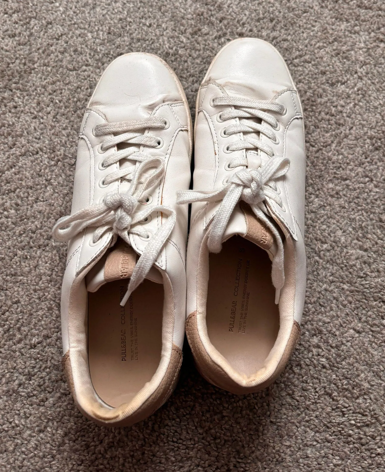 Pull & Bear White Sneaker - Image 2