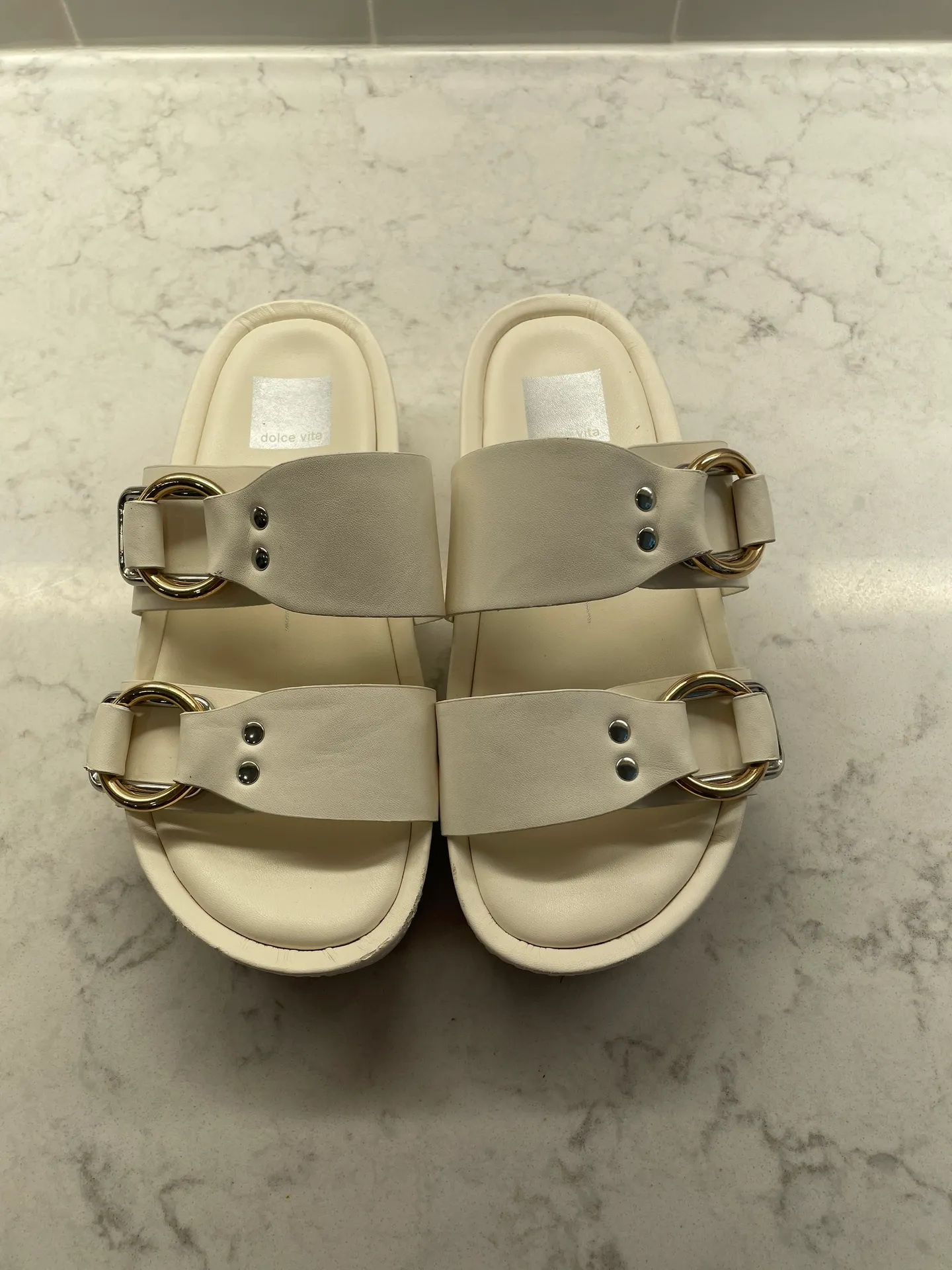 DOLCE VITA CICI SANDAL WHITE STELLA - Image 3