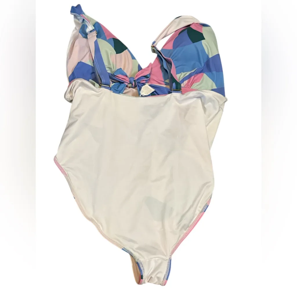 Pink Lily Beach & Boujee Purple Printed One Piece‎ Swimsuit Women’s X-Large - Image 8