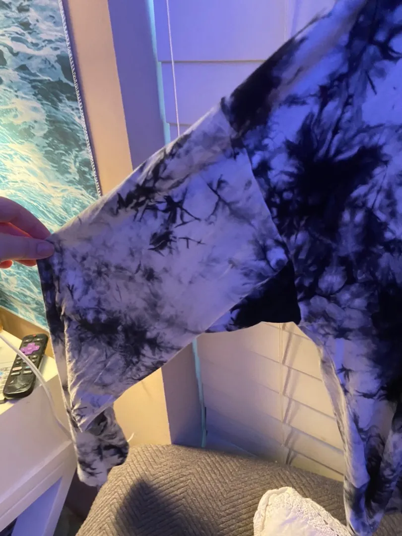 SheIn tye Dye Crop Top - Image 5