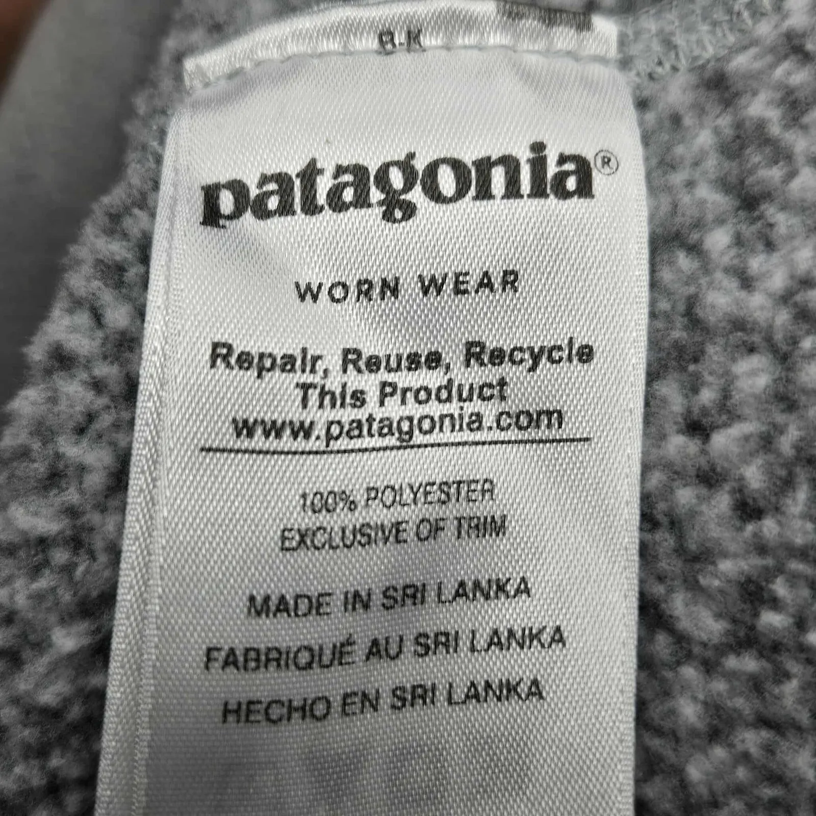 Patagonia Women's W's Better Sweater Full-Zip Hoody Size XS Birch White - Image 4