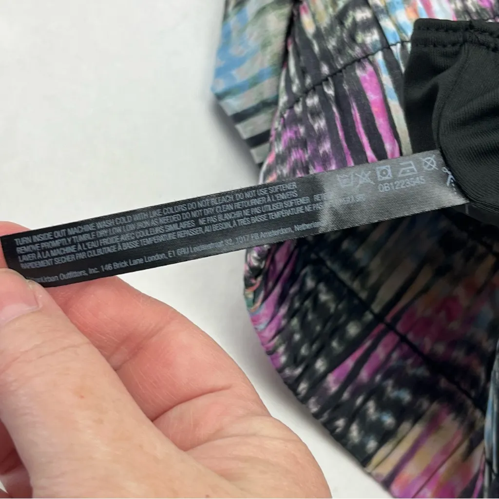 FREE PEOPLE FP Movement The Way Home Short Euphoria Print Womens Size‎ Small NEW Black - Image 7