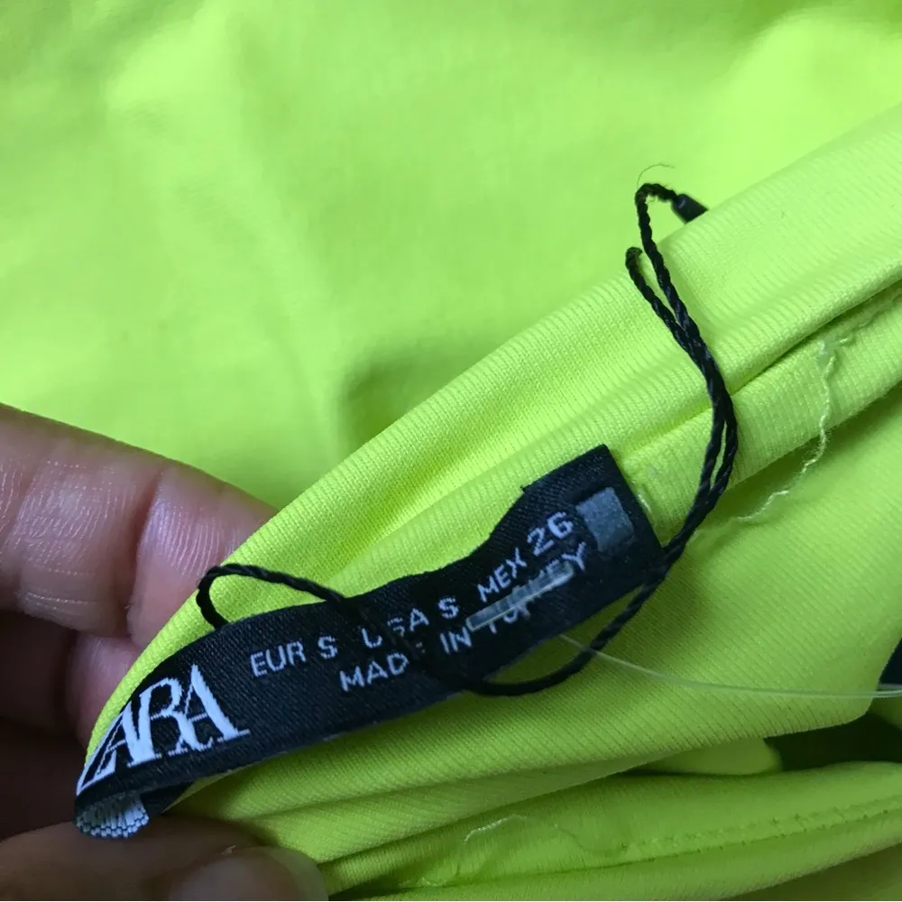Zara Lime Green Bodysuit NWT - Image 4