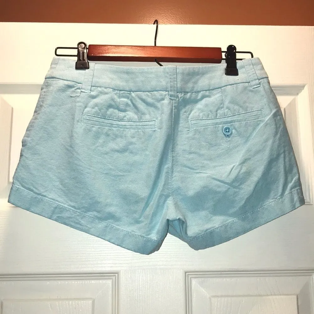 (5/$25) J Crew Factory seafoam shorts, 2 3/4” inseam Blue Size 00 - Image 2
