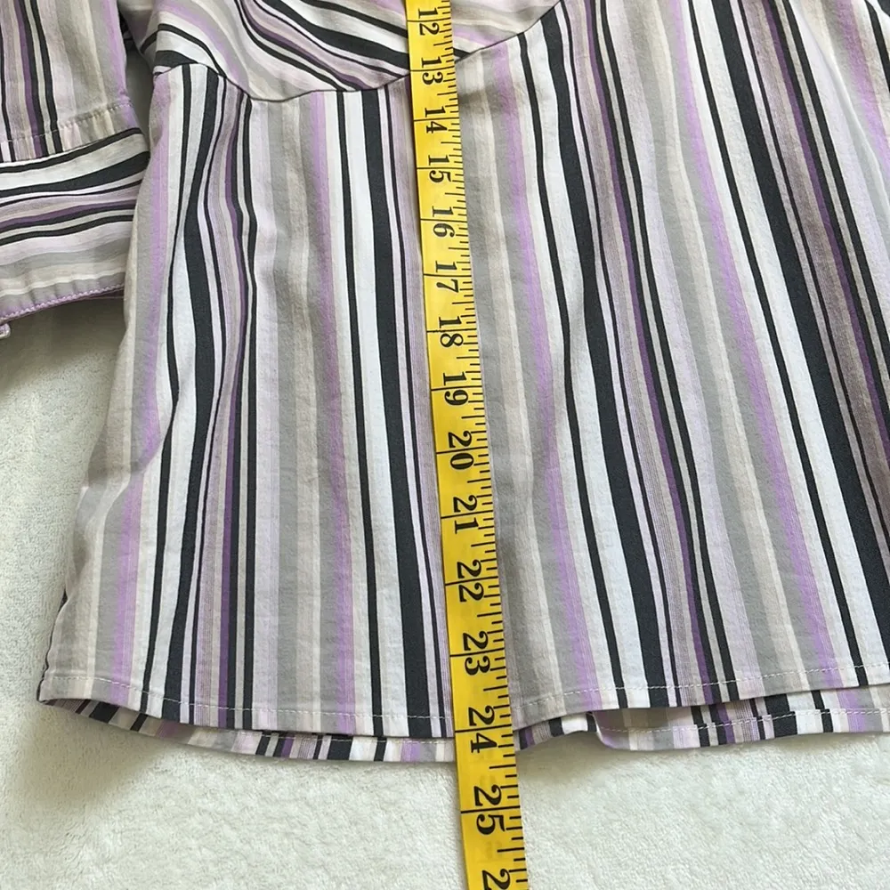 MixIt Women’s 3/4 Length Sleeve Blouse Size 2X - Image 7