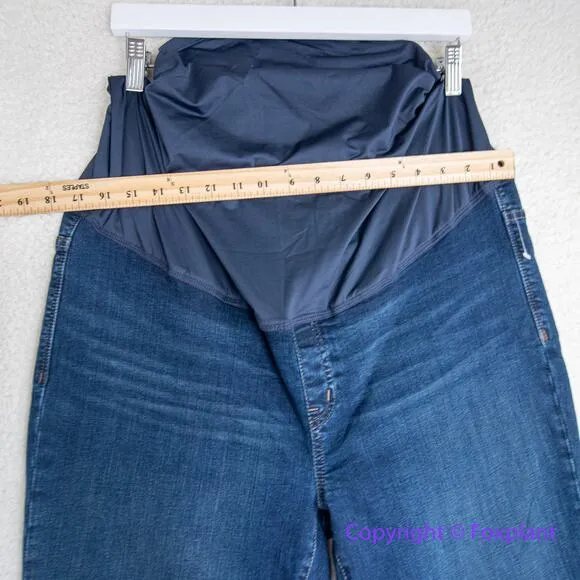 New! Madewell‎ Maternity Over-the-Belly Skinny Jeans in Hayes Wash, size 33 - Image 6