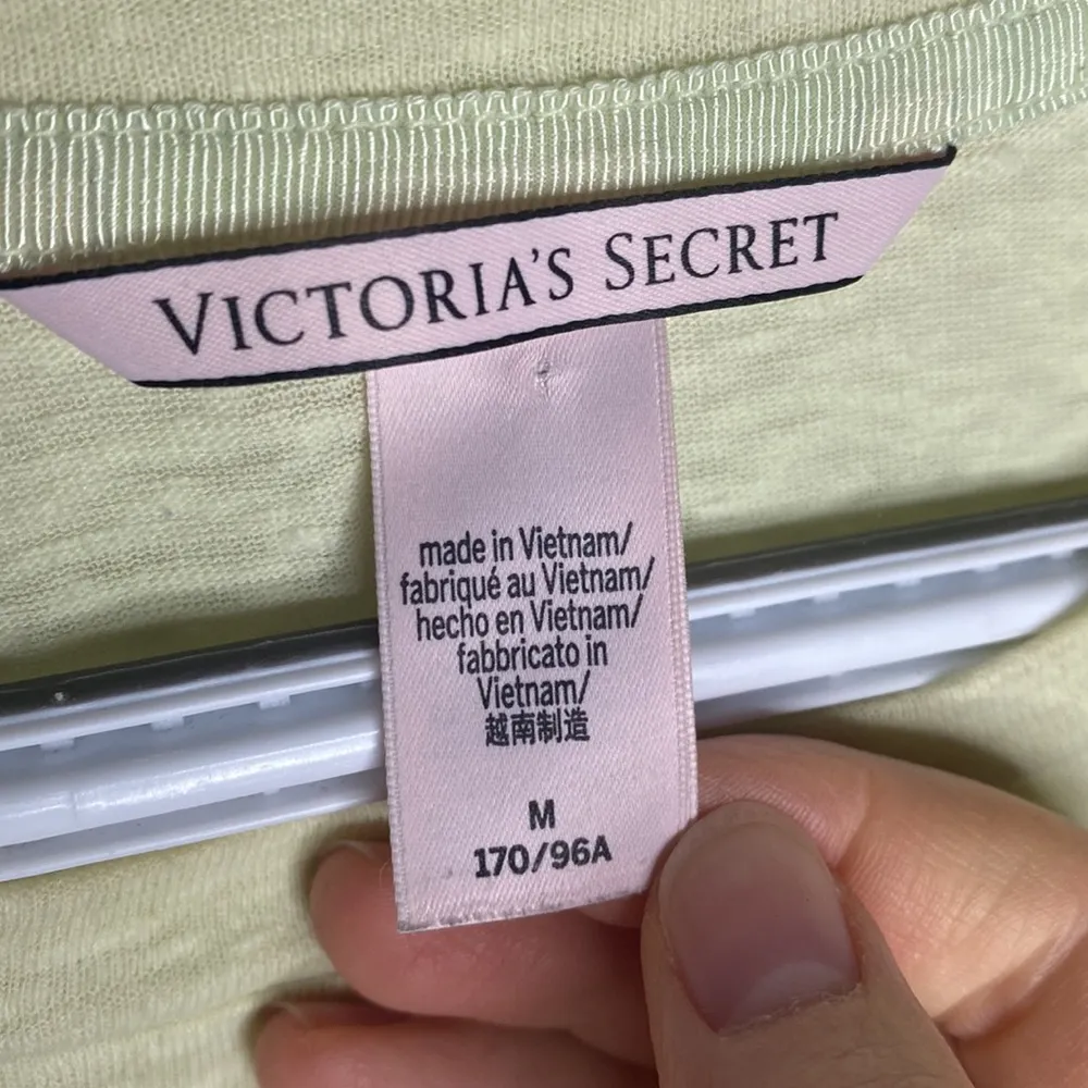 Victorias’s Secret pale yellow love graphic burnout t-shirt size M - Image 41