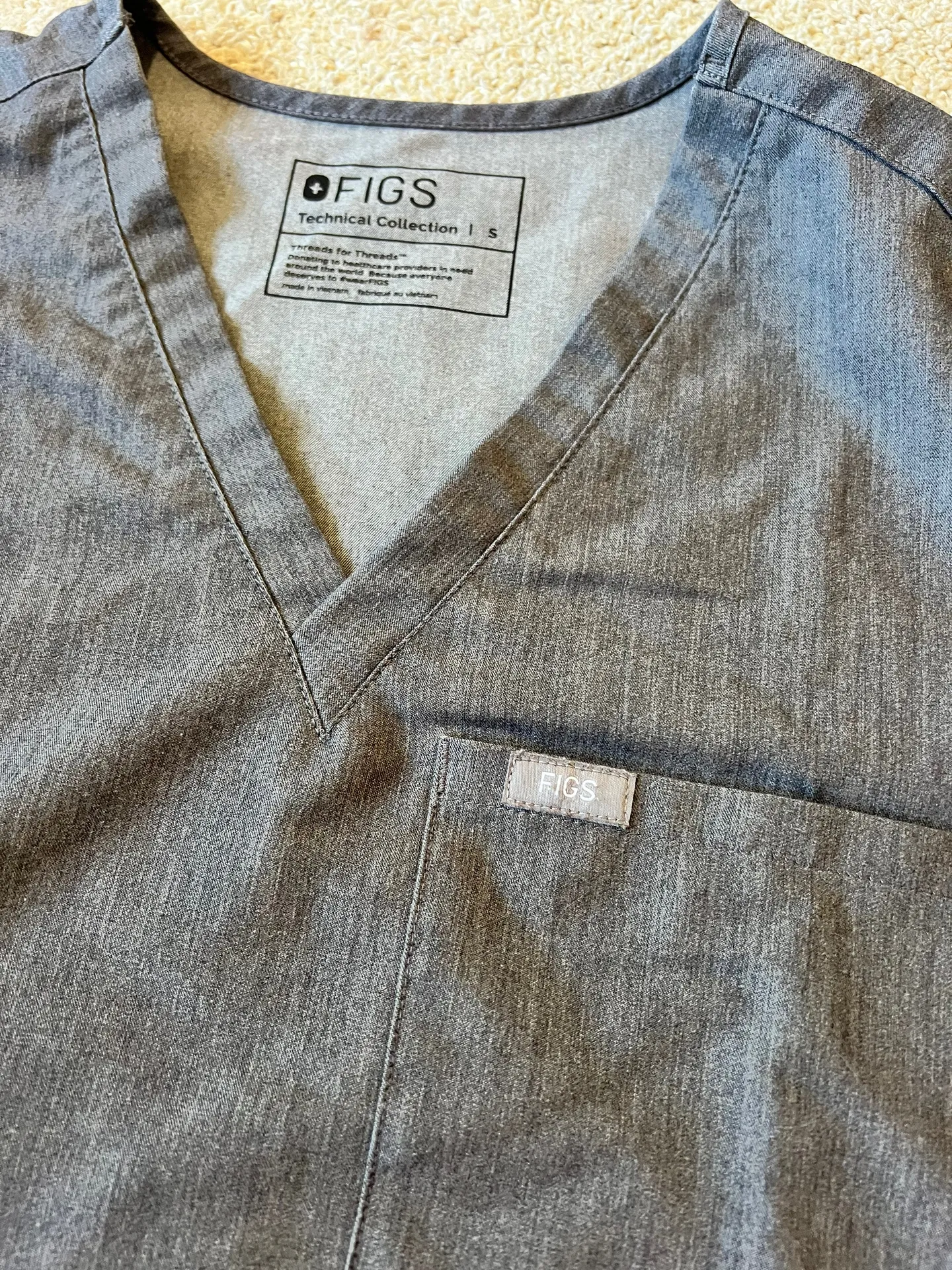 FIGS Scrub Top - Image 3