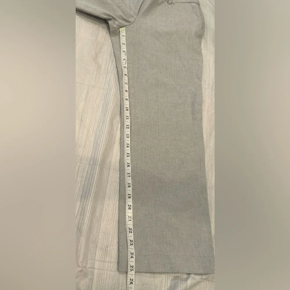 Talbots Newport Pant Women’s Size 4 Wide Leg Dress Pants Striped - Image 7