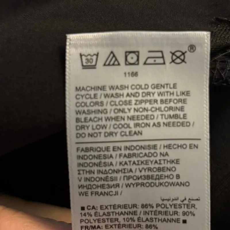 Athleta Size 16 Brooklyn Skort Skirt 16” Black Pickleball Tennis Golf 657678 - Image 7