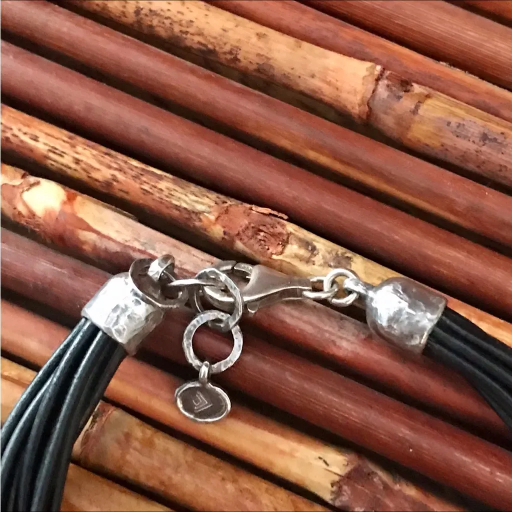 Silpada Sterling Silver Leather Bracelet - Image 3