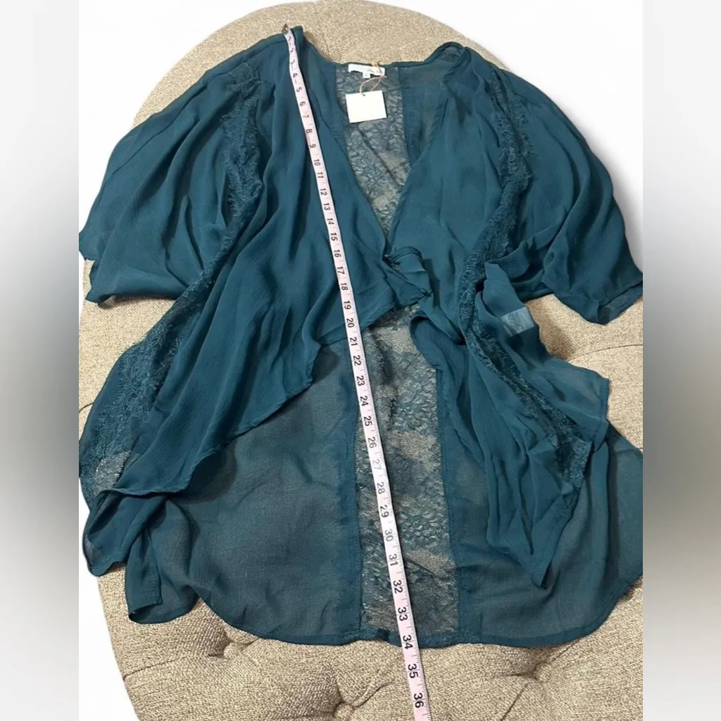 Honey Belle Chiffon  Lacey Kimono‎ - Image 16