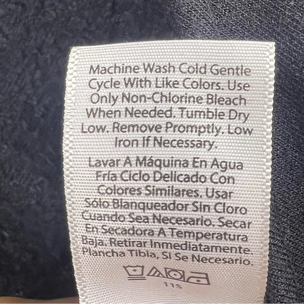 Sofia Intimates Black Modal Jumpsuit 2X Lounge Sleeveless Drawstring Waist - Image 9