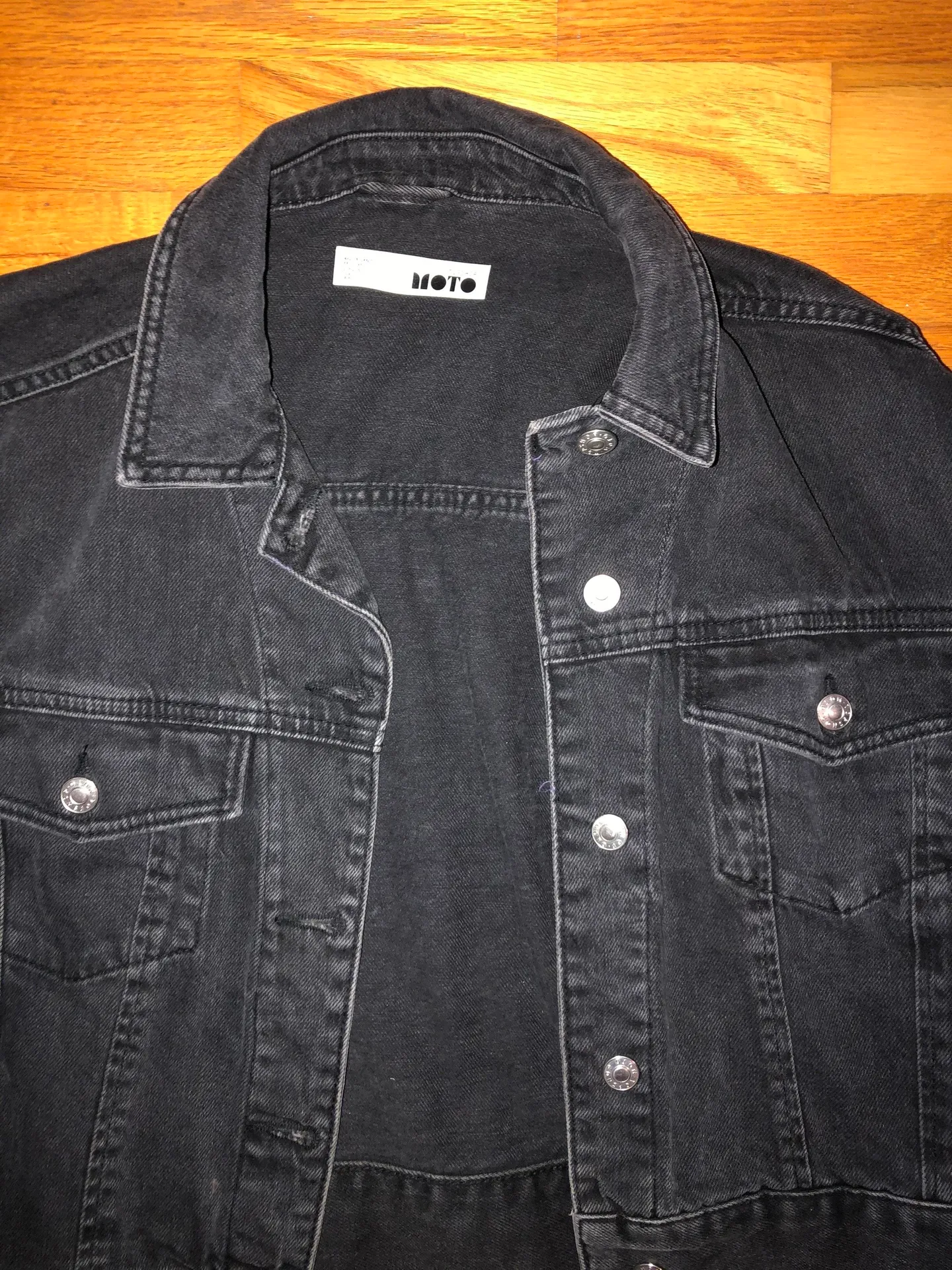 Topshop Moto Jean Jacket - Image 3