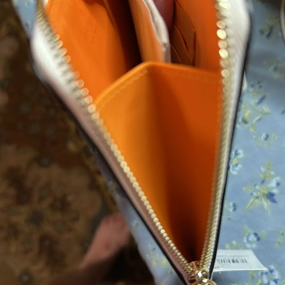 Kate Spade Staci Orange Slice Zip Wristlet NWT MSRP $139 - Image 6