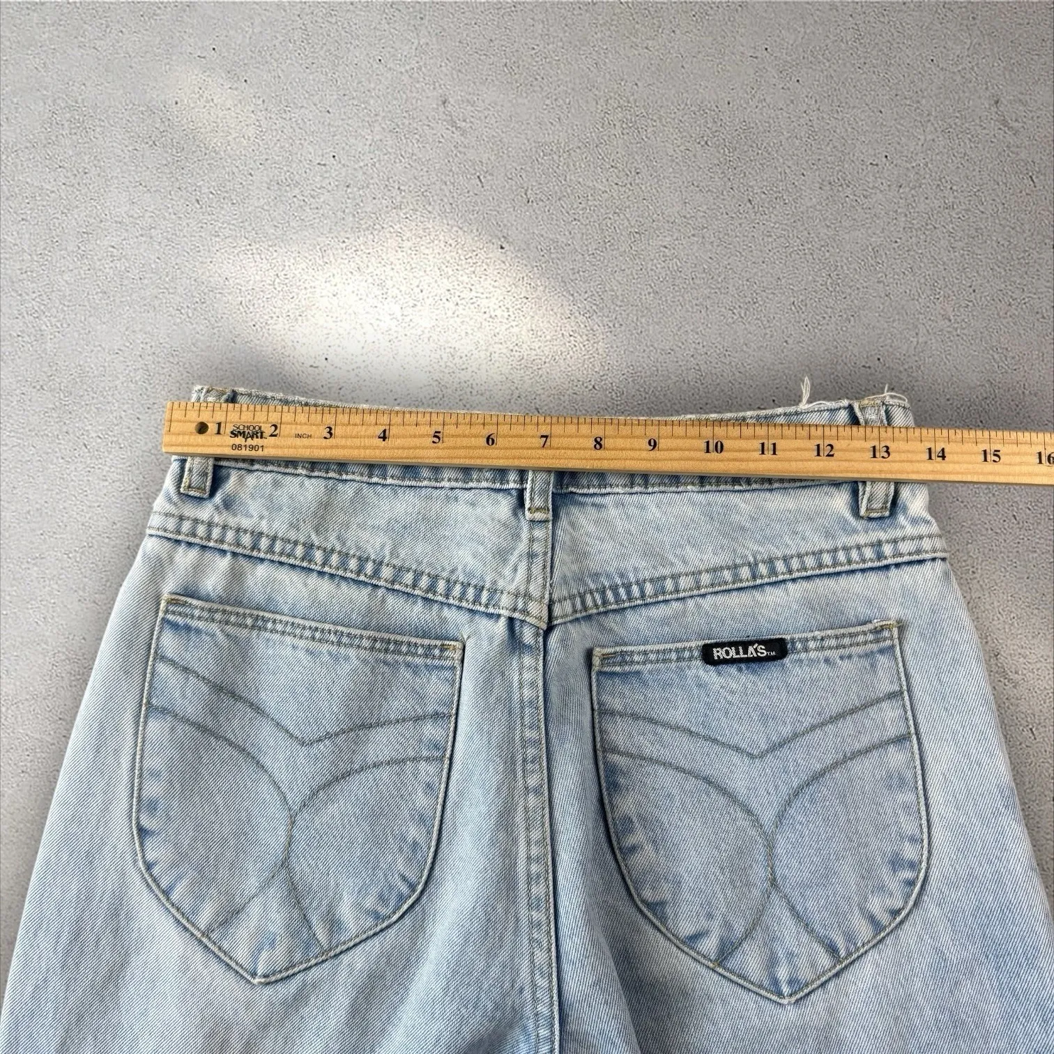 Rolla's Original High Rise Straight Jeans Sz‎ 26 Blue - Image 7