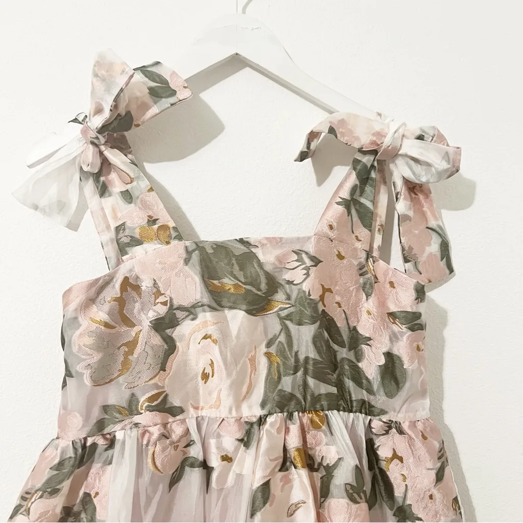 Sister Jane Likely Lady Floral Mini Dress Pink Size XS - Image 4