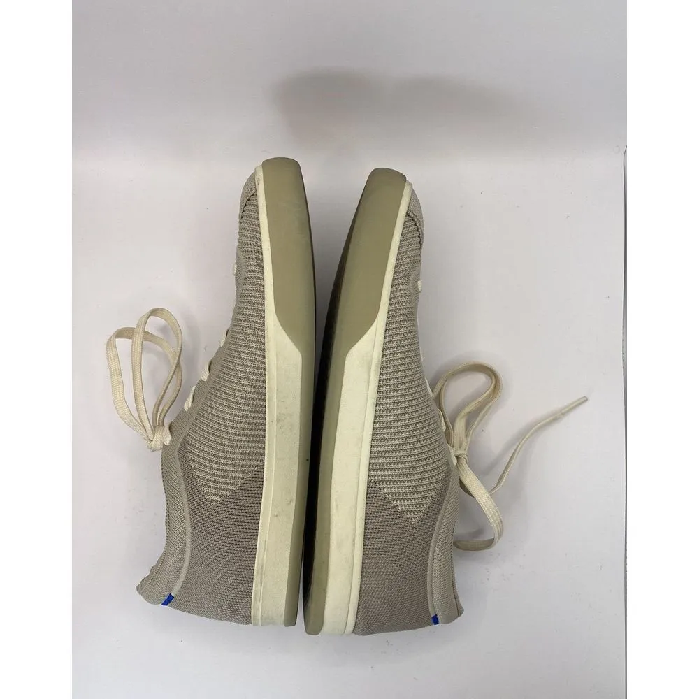 Rothy's Tennies Womens‎ 9 The Lace Up Sneaker Vanilla Gum - Image 7