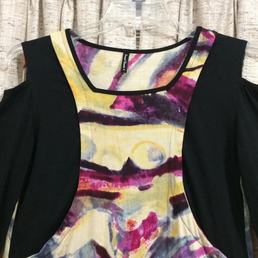 Sacred Threads Tie Dye Asymmetrical Tunic - Image 2