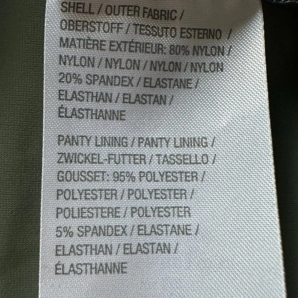 NWOT Swimsuits For All Chlorine Resistant Swim Skirt in Olive Green - Image 8