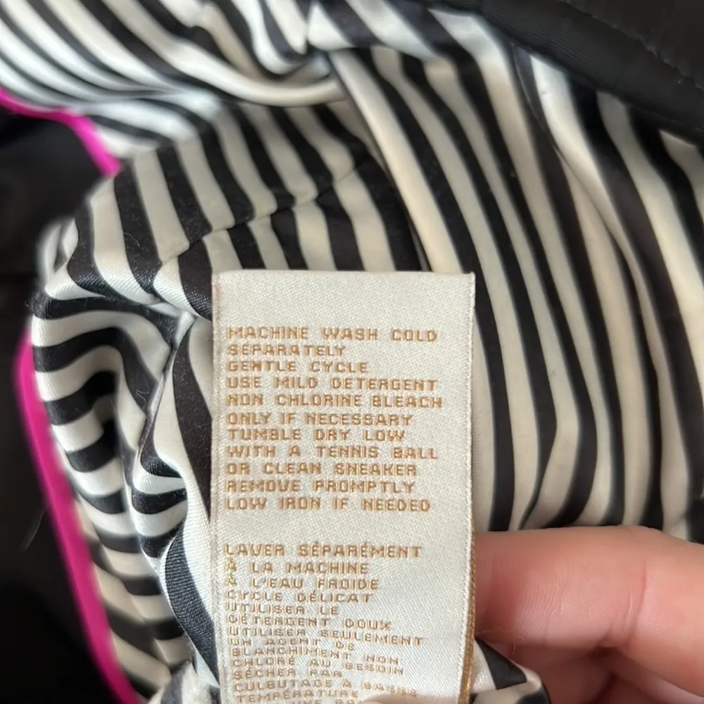 KATE SPADE Black Quilted Jacket - Image 9