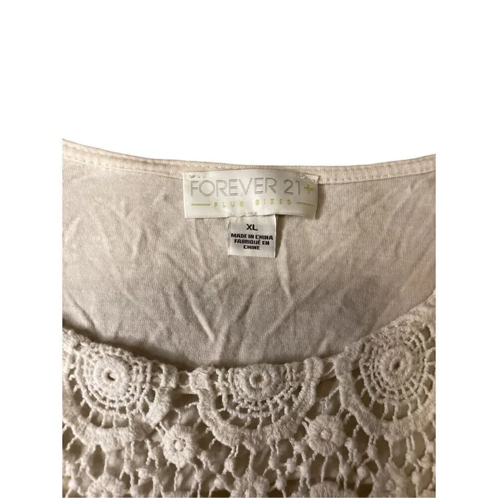 Forever 21 Plus Sizes Knit Boho Bohemian Tank Top Hippie Boho Indie - Image 5