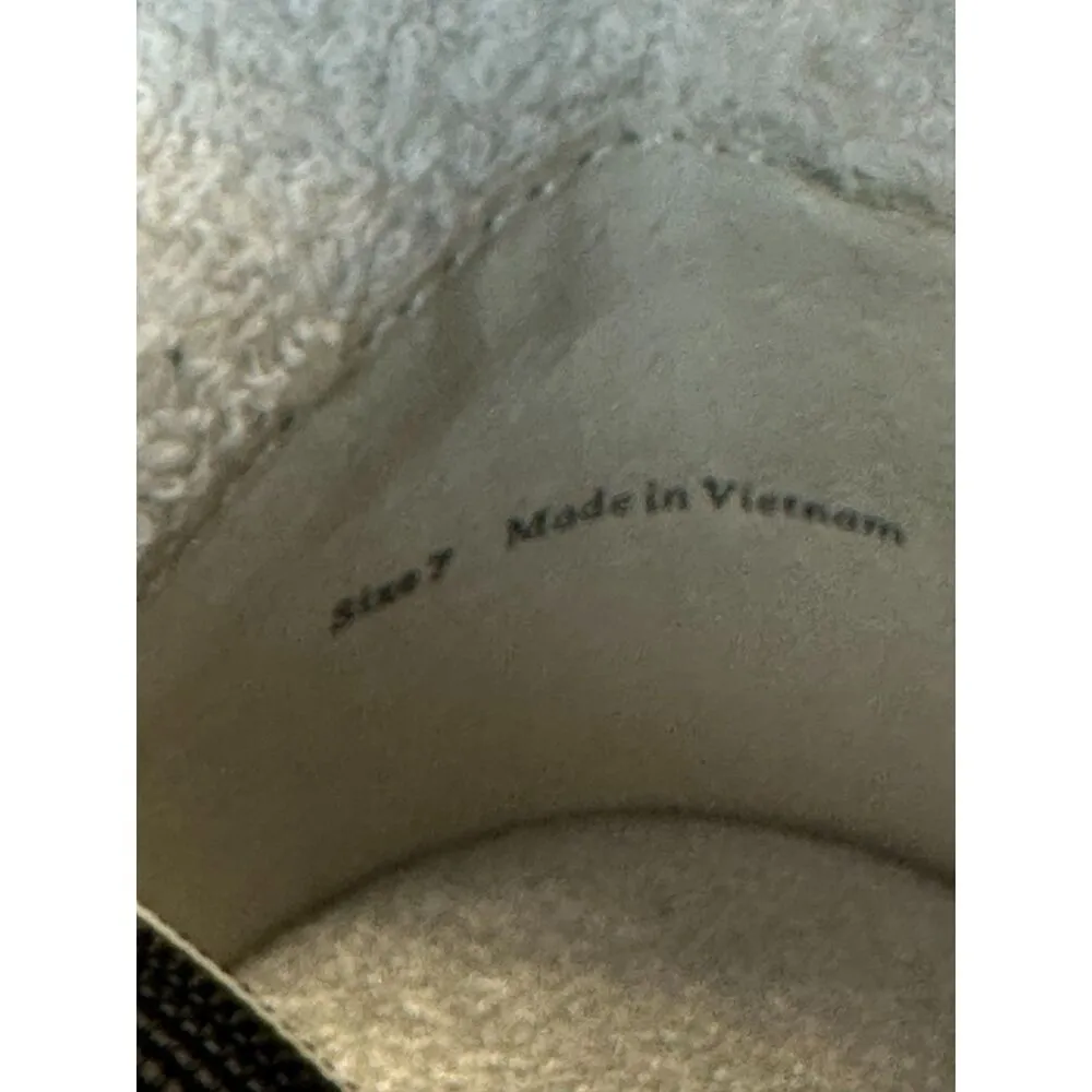 Dolce Vita Women's Zohara Size 7 White Casual Sneakers Leather Zipper EUC - Image 4