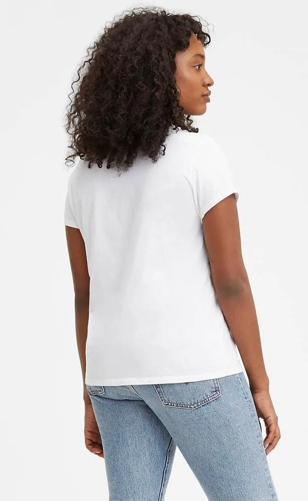 LEVI'S LOGO PERFECT TEE SHIRT Size L - Image 2