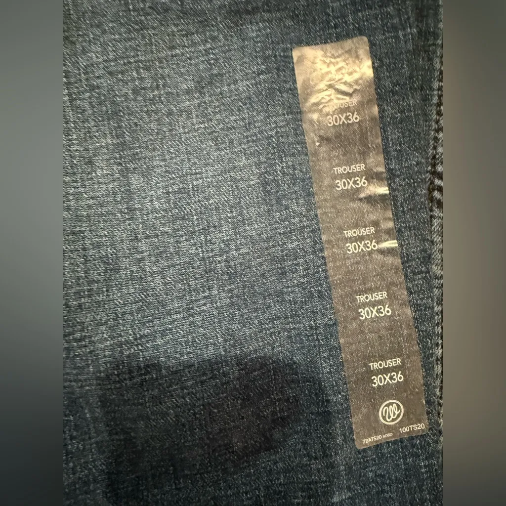 Wrangler‎ Women’s Retro High Rise Trouser Wide Leg Jean Size 30X36 - Image 7