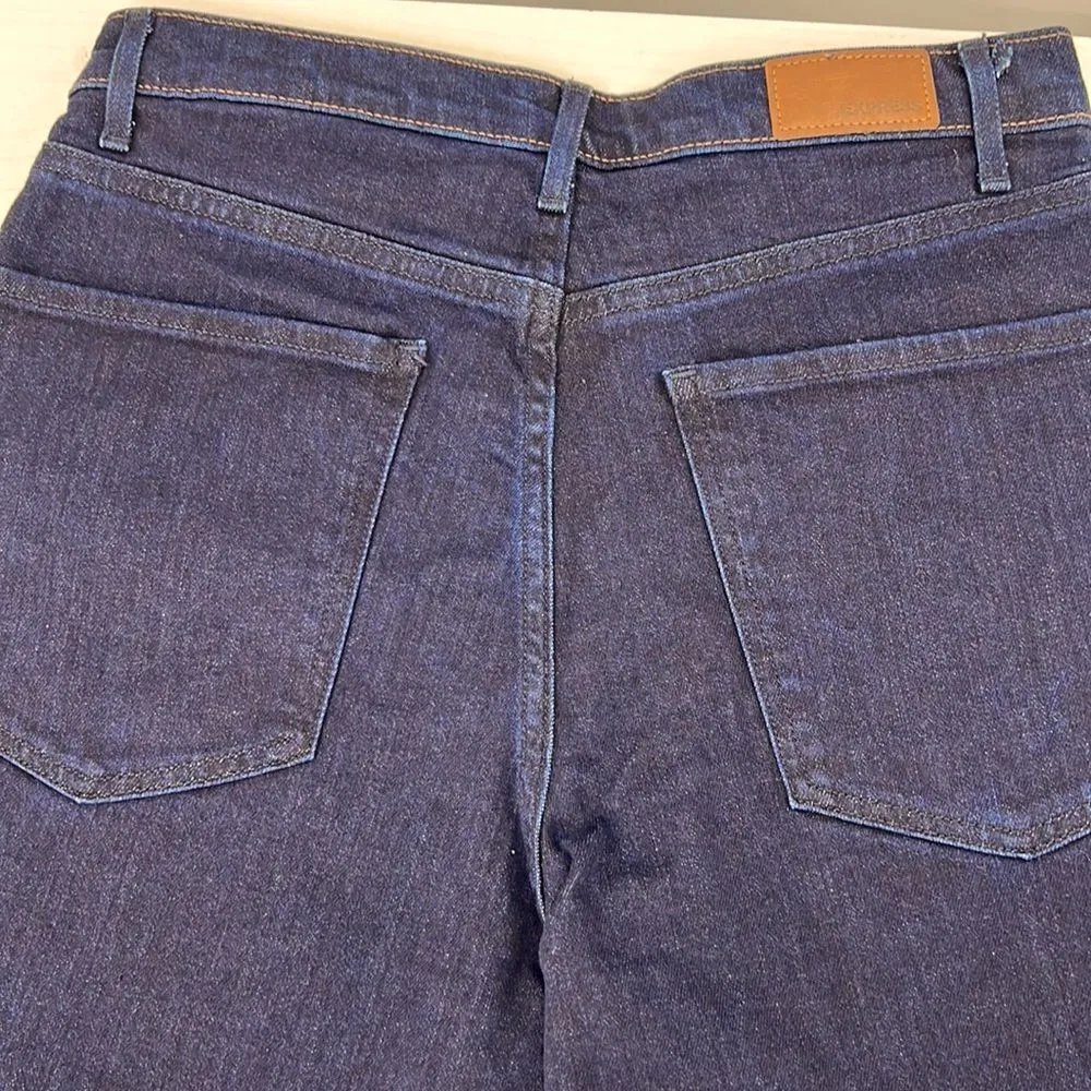 Express Cropped Straight High Rise stretch 10 jeans - Image 4