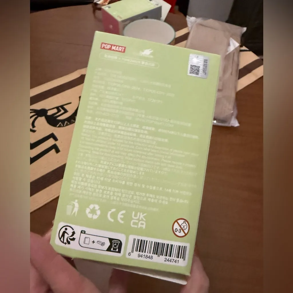 POP MART LABUBU The Monsters Exciting Macaron Vinyl Plush Green Grape Confirmed - Image 4