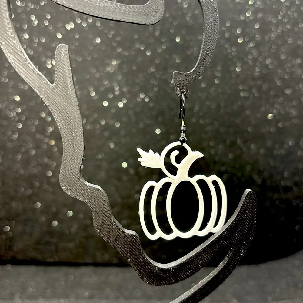 Pumpkin Pixie Earrings - Image 2
