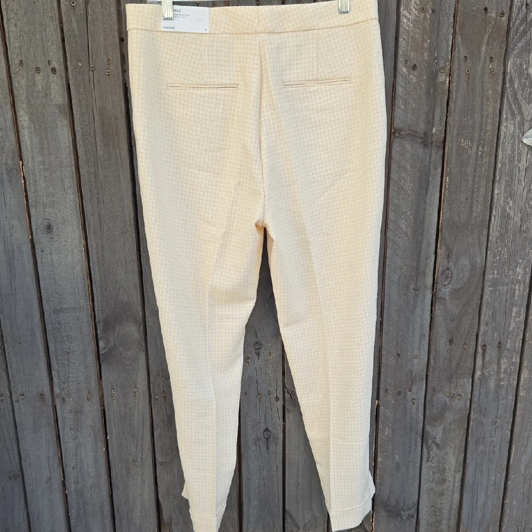 Ann Taylor Women's Dress Pants Size 8.Hhe Ankle Higt Rise NWT - Image 10