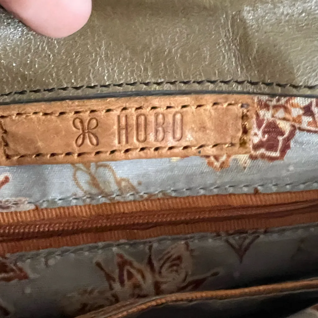 Vintage Hobo folder shoulder bag purse - Image 5