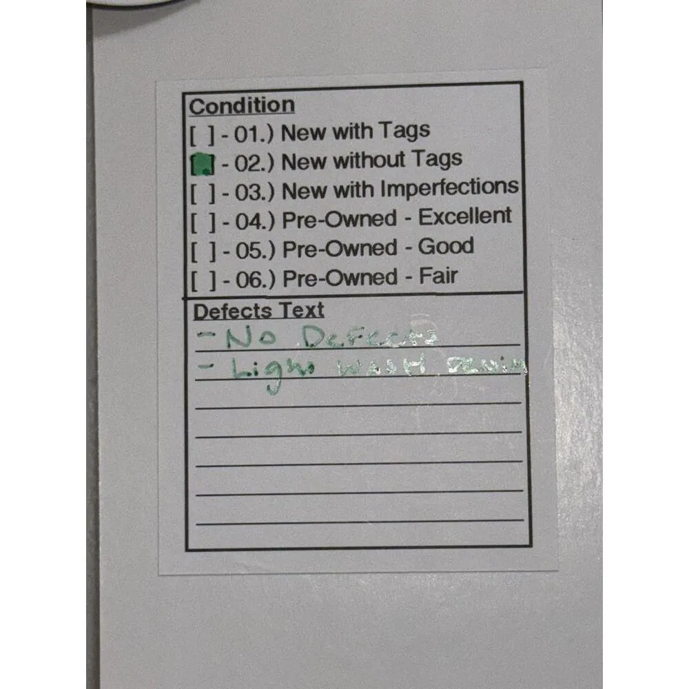 NEW Abercrombie & Fitch Blue Denim Light Wash Distressed Cotton Mini Skirt Sz 6 - Image 9