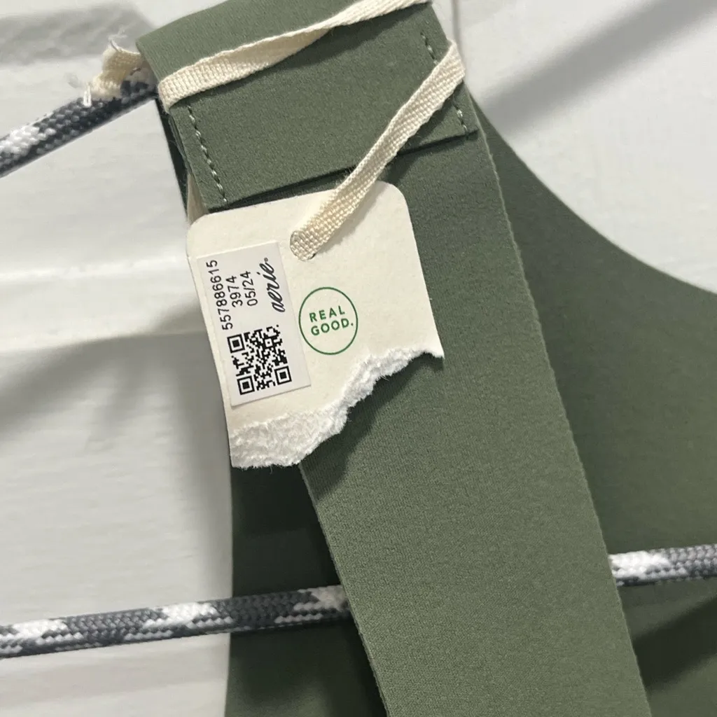 Aerie Smooth Olive Bodysuit - Image 5