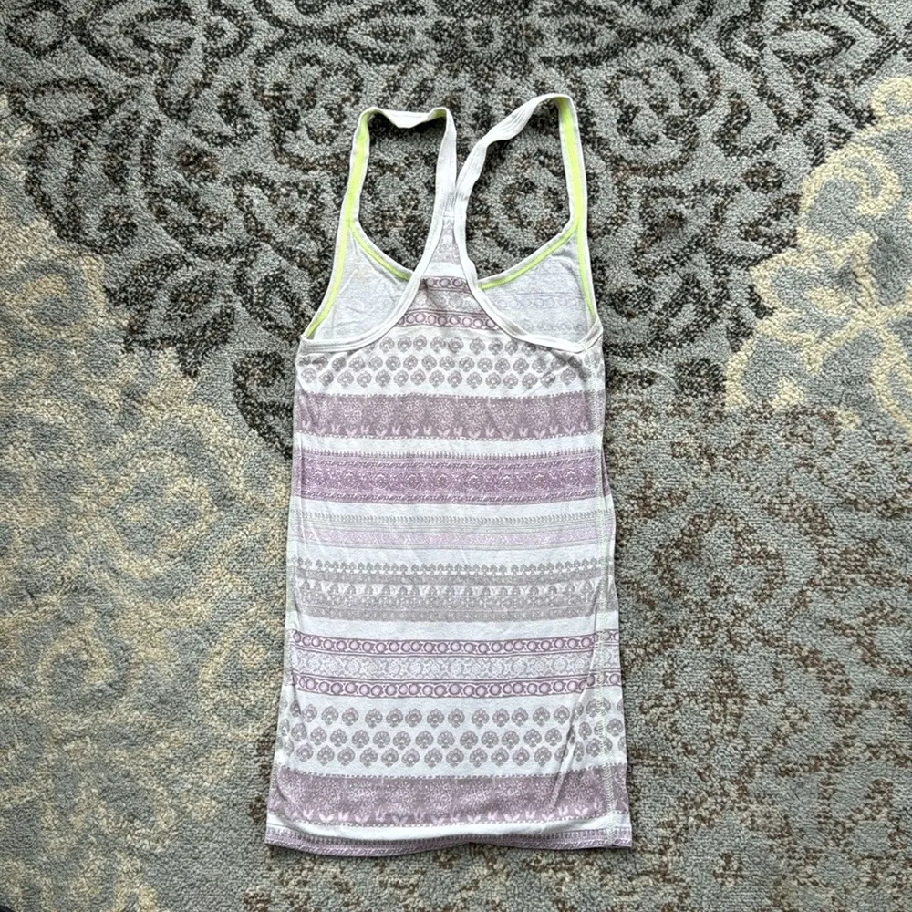 American Eagle Outfitters Racerback Tank Top Mauve Small - Image 3