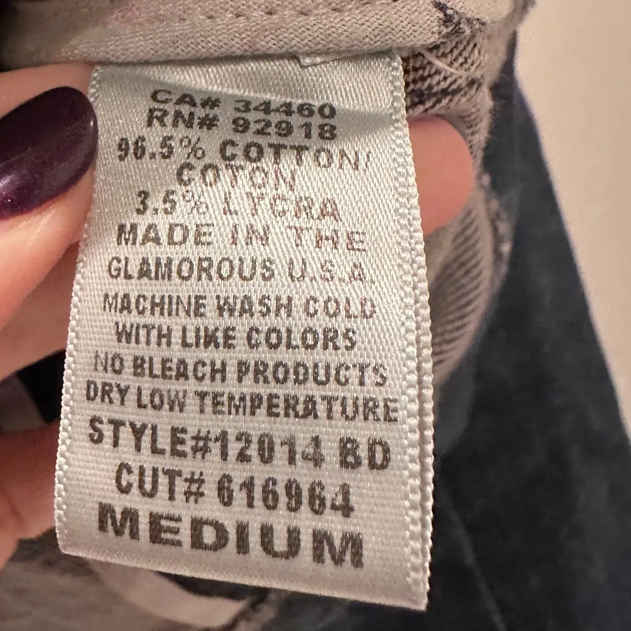 Vintage Y2K 2000s Juicy Couture Denim Blazer Jacket Size Medium Made in USA - Image 4