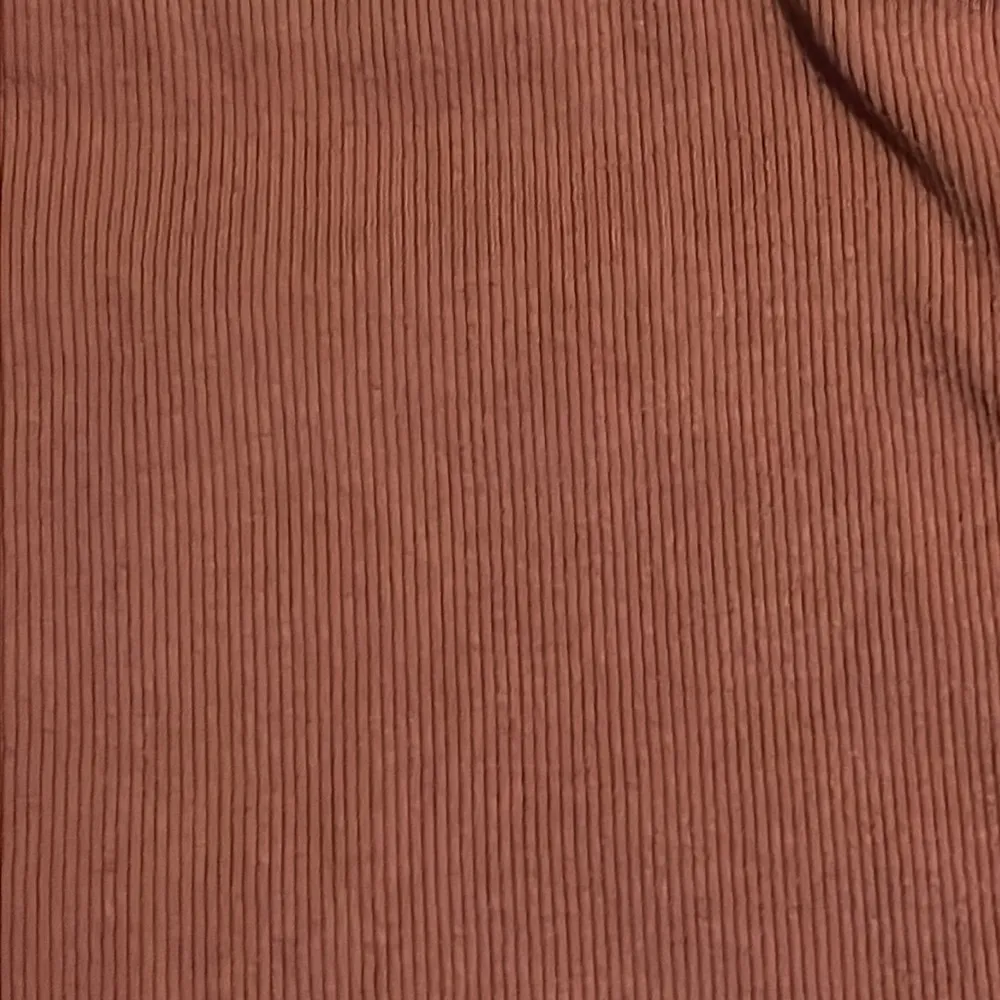 Abercrombie & Fitch Soft Rust Knit Ribbed Square Neck Crop Tank Top Large - Image 11