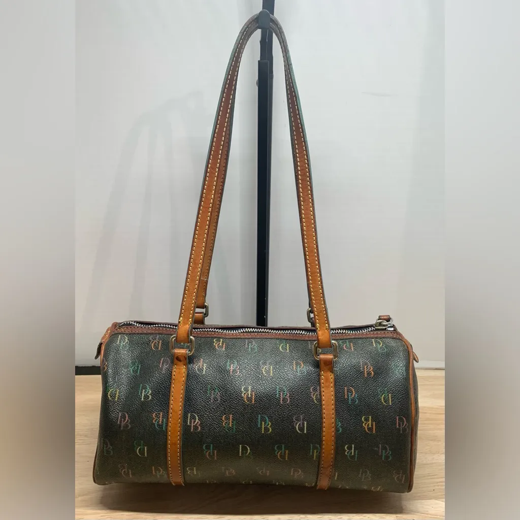 Dooney & Bourke  Barrel Bag - Rainbow Zip - Image 3