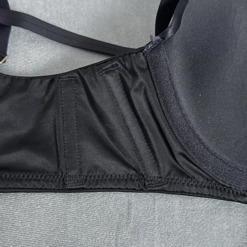 Spanx Bra La Mode Bra 32C Balconette Black Lined Underwire Lined - Image 7